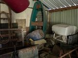 a room with a lot of stuff inside of it
