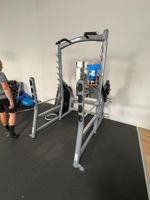Cage à squat avec barres de sécurité