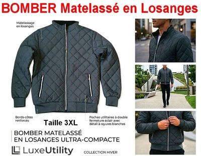 a picture of a man walking down the street wearing a bomber jacket