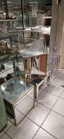 Table basse en miroir (accidents), deux cubes présentoirs me… (photo 5)