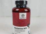 un flacon de Berberine HCT sur fond blanc