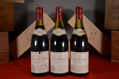 three bottles of wine sitting next to each other on a table
