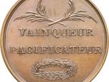 plaque depicting the name of the place of the battle in the battle between france and france