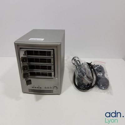 an image of a small computer with a mouse and a hard drive