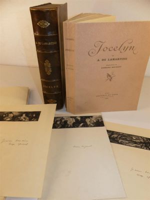 LAMARTINE (Alphonse de). Jocelyn. Illustrations de Georges B…