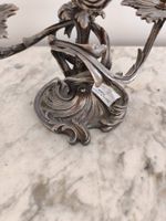 Paire de bouts de table en bronze argenté décor style Louis … (photo 5)