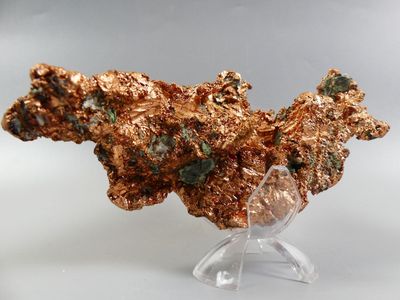 Minéraux de collection. Pépite de cuivre natif naturellement… - Photo 1