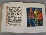 un livre ouvert avec la photo d'un homme et d'une femme