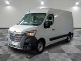 a white van that is parked in a room