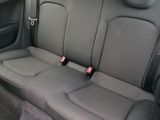 the back seats of a car are clean and ready to be used