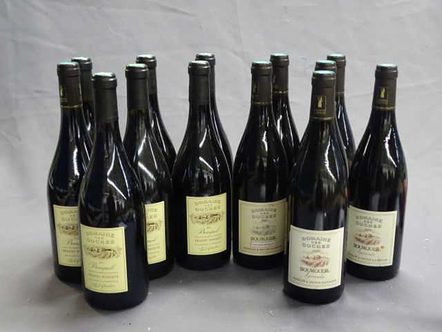 BOURGUEIIL, DOMAINE DES OUCHES, Paul GAMBIER et Fils, 7 bouteille...
