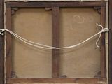 a picture of a window with a rope hanging out of it