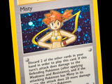 une image d'une carte Pokémon sur laquelle figure une jeune fille