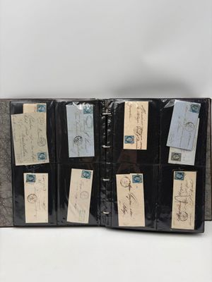 FRANCE et ETRANGER réunion de lettres anciennes avec de nomb…