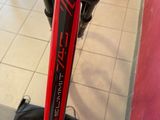 a bike that is sitting on the floor in the room