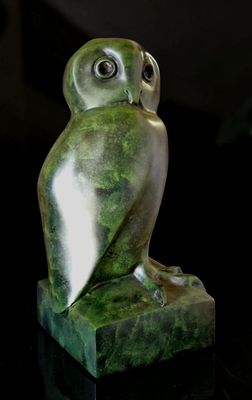 POMPON François (1855/1933) (d'après) “ Grand-Duc“ Bronze à …