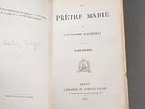 a book open to a page with a picture of a man on it