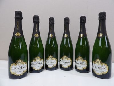 Champagne : 6 bouteilles Blanc de Blancs (millésimé) de la m… - Photo 1