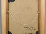 an old photo of a piece of paper with writing on it