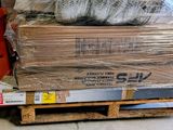 a pallet with a bunch of boxes on top of it