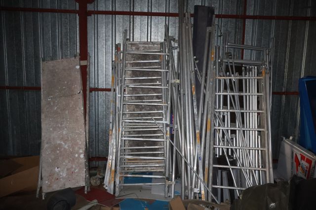 Échafaudage aluminium h :6 m