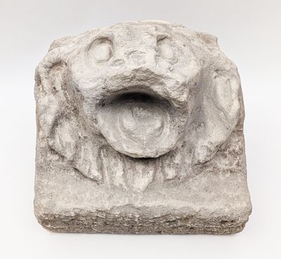 Probablement XVIe siècle Élément d'architecture orné d'une t…