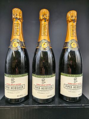 3 Bts CHAMPAGNE PIPER BRUT EXTRA(elt) Champagne Piper Heidsi…