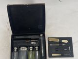 a black box with a set of silverware in it