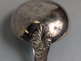 a spoon that is sitting on a table