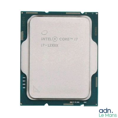 a close up of a cpu processor on a white background