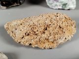 a piece of rock that is sitting on a table