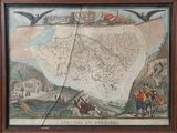 a picture of a picture of a map of the country of england