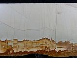 an image of a piece of wood that has some paint on it