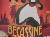 une image d'une affiche du film d'animation « Bécassine »