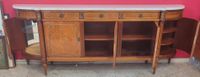 Enfilade de style Louis XVI en placage de bois marqueté, des… (photo 4)
