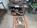 a picture of a machine shop with a lot of tools on it