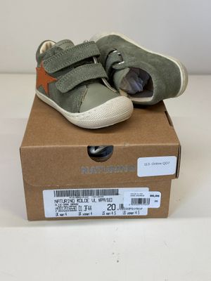 Paire DE Chaussures Enfant Naturino Kolde VL Taille 20 Olive…
