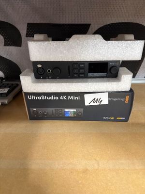 * Appareil ultra studio 4K BlackMagic mini avec boite - Photo 1