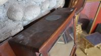 Meuble de toilette de marine fin XIXe, en bois naturel, 171x… (photo 6)