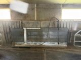 a dirty room with a sink and a window in it