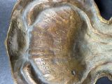 a close up of a metal object on a table