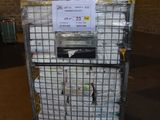 a cart with a lot of boxes on top of it