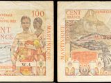 trois images différentes d'une femme et d'un homme figurant sur deux billets de banque différents