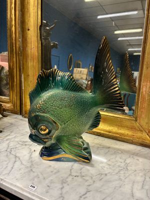VALLAURIS - Poisson en céramique.