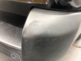 a close up of the front bumper of a car