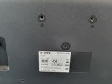 the back of a sony monitor with a small label on it