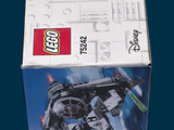a box that has a lego star wars set in it