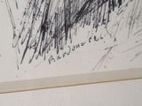 a picture of a picture of a drawing on the wall