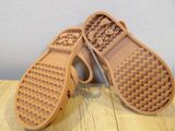 a pair of shoes that are sitting on a table