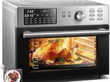 an image of an oven with a turkey inside of it